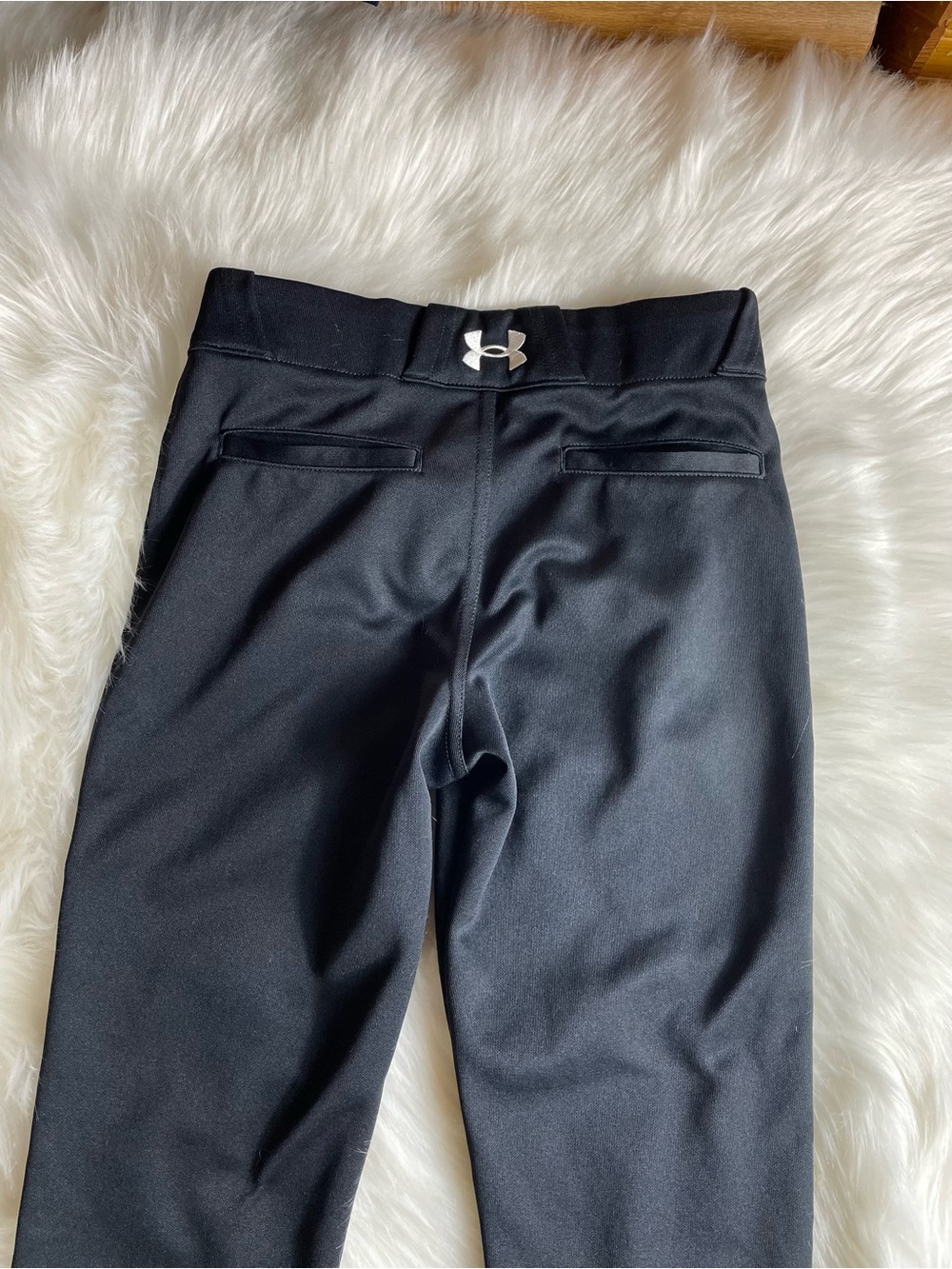 Under Armour Boy’s Utility Open Bottom Baseball Pants Black YM - Picture 6 of 7